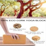 Cork Yoga Blocks - Eco-Friendly 2 Pack