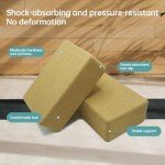 Natural Cork Yoga Blocks with Strap - 2 Pack
