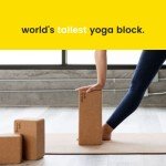 Extra Large Cork Yoga Block for Comfort