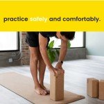 Extra Large Cork Yoga Block for Comfort