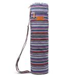 ELENTURE Adjustable Canvas Yoga Mat Bag with Pockets