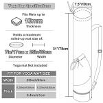 Yoga Mat Bag with Pockets for Water and Storage