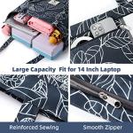 WLLWOO Women's Yoga Bag with Mat Carrier