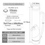 ESVAN Multi-Pocket Yoga Mat Carrier Bag