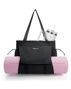 Waterproof Yoga Mat Tote Bag with Quick Access