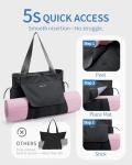 Waterproof Yoga Mat Tote Bag with Quick Access