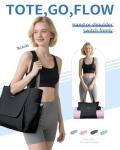 Waterproof Yoga Mat Tote Bag with Quick Access