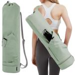 Waterproof Yoga Mat Carrier Bag with Pockets