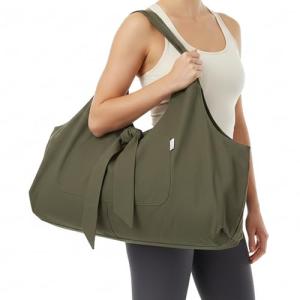 YogiiiTotePRO Yoga Mat Bag - Olivine Green