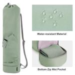 Waterproof Yoga Mat Carrier Bag with Pockets
