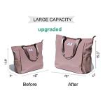 ESVAN Yoga Mat Tote Bag - Pinkish Purple