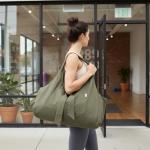 YogiiiTotePRO Yoga Mat Bag - Olivine Green