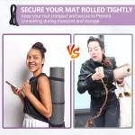 Adjustable Yoga Mat Carrier Strap with Sling