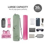 Waterproof Yoga Mat Carrier Bag with Pockets