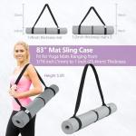 Adjustable Yoga Mat Carrier Strap with Sling