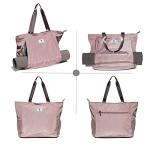 ESVAN Yoga Mat Tote Bag - Pinkish Purple