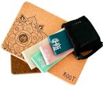 Cork Yoga Blocks and Resistance Bands Set