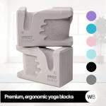 WristBuddy® Yoga Blocks 2-Pack for Comfort & Grip