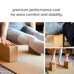 Extra Large Cork Yoga Blocks 2 Pack