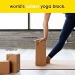 Extra Large Cork Yoga Block for Comfort