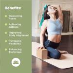 Cork Yoga Blocks - Large 2 Pack for Support