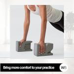 WristBuddy® Yoga Blocks 2-Pack for Comfort & Grip