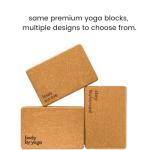 Extra Large Cork Yoga Blocks 2 Pack