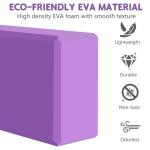 Soft Non-Slip Yoga Blocks for Support and Balance