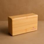 Yogikuti Bamboo Yoga Block - Eco-Friendly Support