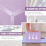 EVA Foam Yoga Blocks 2 Pack - Non-Slip Support