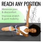 TECEUM Adjustable Cotton Yoga Strap – 6-10 ft