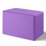 Biguphate Non-Slip Yoga Block - Purple 9x6x4 Inch