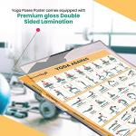 Yoga Poses Poster: 64 Asanas for Full Body Workout