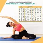 Yoga Poses Poster: 64 Asanas for Full Body Workout