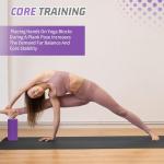 Biguphate Non-Slip Yoga Block - Purple 9x6x4 Inch