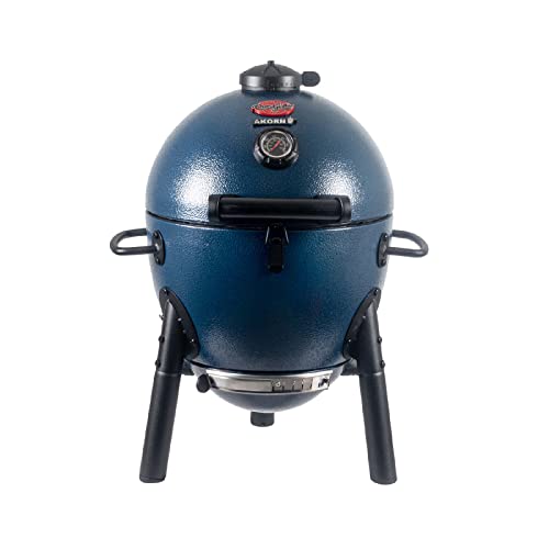 Sapphire Blue Portable Kamado Grill