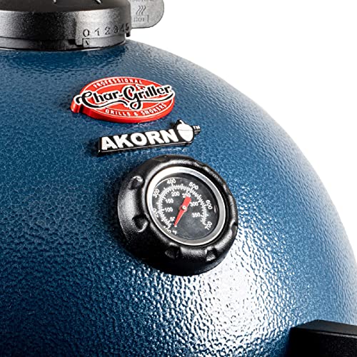 Sapphire Blue Portable Kamado Grill