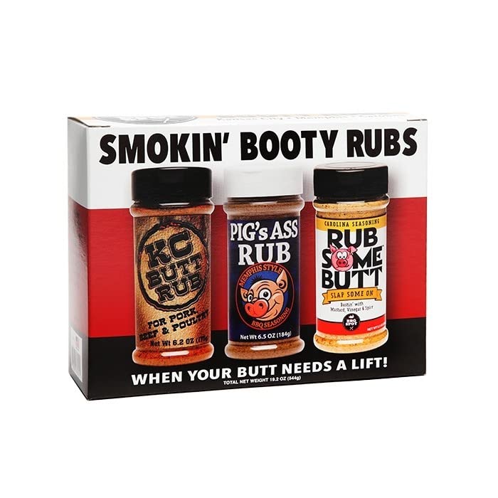 Rub Your Butt Championship BBQ Seasoning Gift Pack