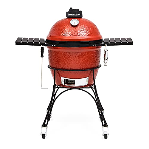 Kamado Joe Classic I Charcoal Grill (Blaze Red)