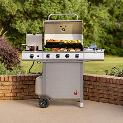 4-Burner Stainless Steel Propane Gas Grill