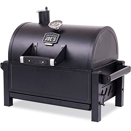Oklahoma Joe's 19402088 Rambler Portable Charcoal Grill, Black