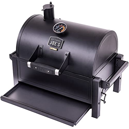 Oklahoma Joe's 19402088 Rambler Portable Charcoal Grill, Black