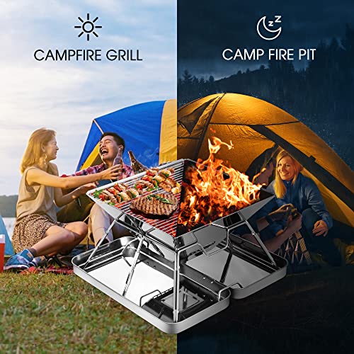 Portable Stainless Steel BBQ Grill