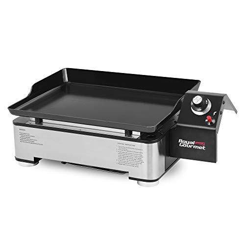 Portable Flat Top Gas Grill for Camping & Tailgating