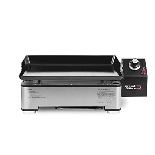 Portable Flat Top Gas Grill for Camping & Tailgating