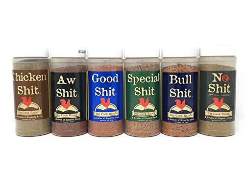 Big Cock Ranch 6-Seasoning Sampler Pack