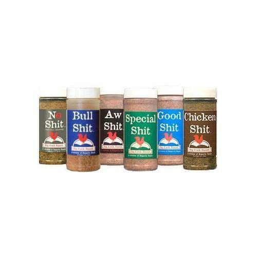 Big Cock Ranch 6-Seasoning Sampler Pack