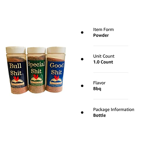 Premium BBQ Seasoning Trio by Big Cock Ranch