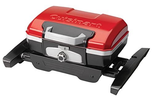 Cuisinart Petit Gourmet Portable Gas Grill - Red