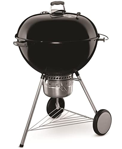 Weber Original Kettle Premium 26 Inch Charcoal Grill, Black